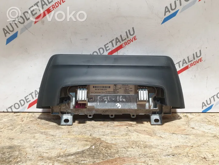 BMW 3 F30 F35 F31 Monitor / wyświetlacz / ekran 9270393