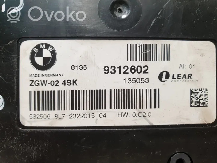 BMW X3 F25 Gateway control module 9312602