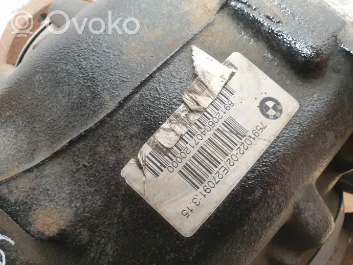 BMW 3 E90 E91 Mechanizm różnicowy tylny / Dyferencjał 7591022