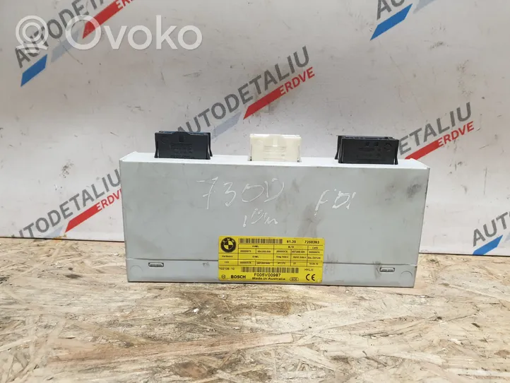 BMW 7 F01 F02 F03 F04 Sterownik / Moduł elektrycznej klapy tylnej / bagażnika 7258363