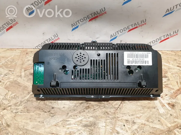 BMW 7 E65 E66 Tachimetro (quadro strumenti) 9124813