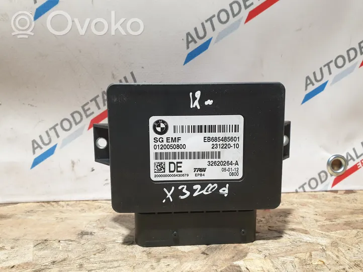 BMW X3 F25 Takajarrun EMF-ohjainlaite/moduuli 6854856