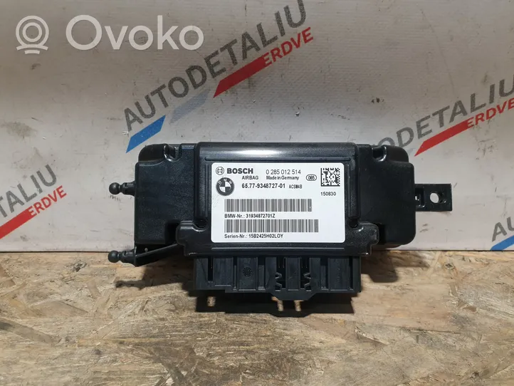 BMW 2 F22 F23 Module de contrôle airbag 9348727