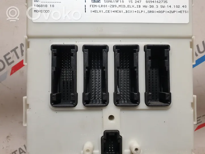 BMW 2 F22 F23 Modulo di controllo del corpo centrale 9387265