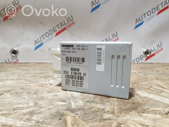 BMW 7 F01 F02 F03 F04 Oro pakabos valdymo blokas (galinės) 6799676