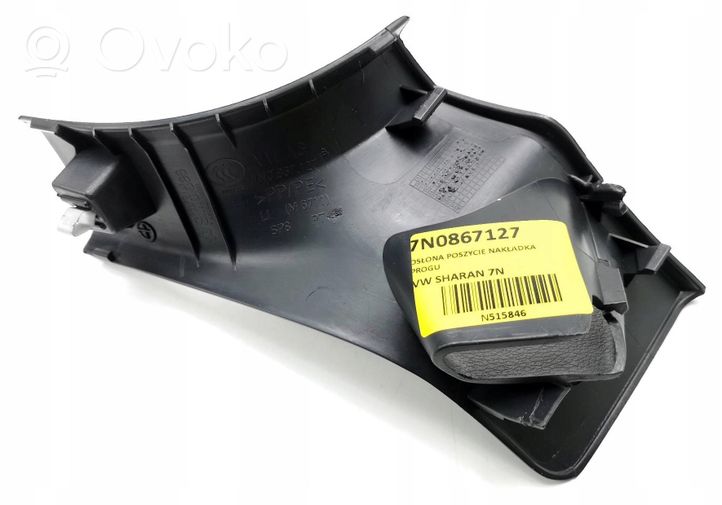 Volkswagen Sharan Rivestimento del sottoporta delle minigonne laterali 7N0867127