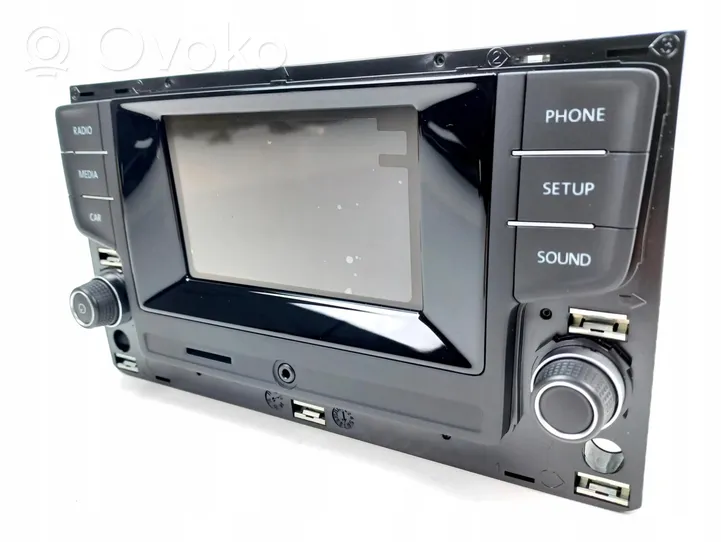 Volkswagen PASSAT B8 Panel / Radioodtwarzacz CD/DVD/GPS 5G0035888C