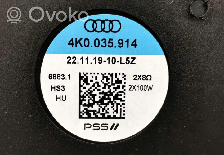 Audi A6 S6 C8 4K Kit système audio 