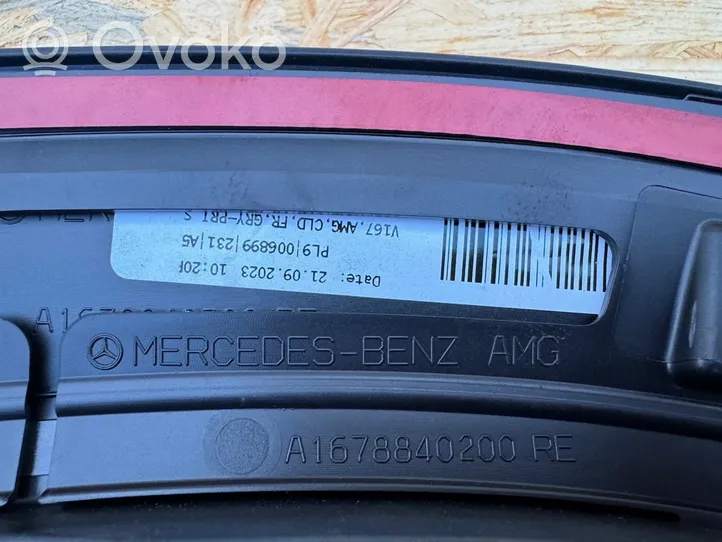 Mercedes-Benz GLE W167 Garniture pour voûte de roue avant A1678840200
