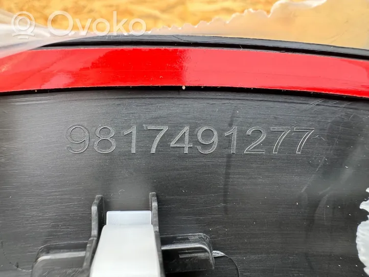 Peugeot 208 Zierleiste Radlauf Kotflügel vorne 9817491277