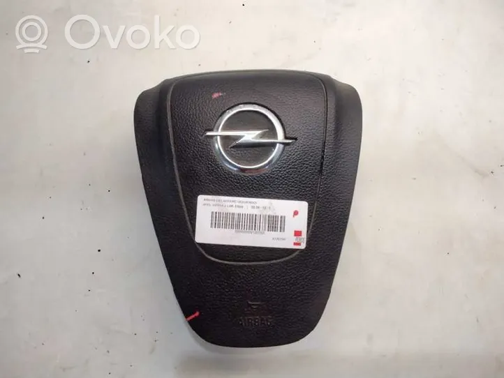 Opel Astra H Steering wheel airbag 498997212