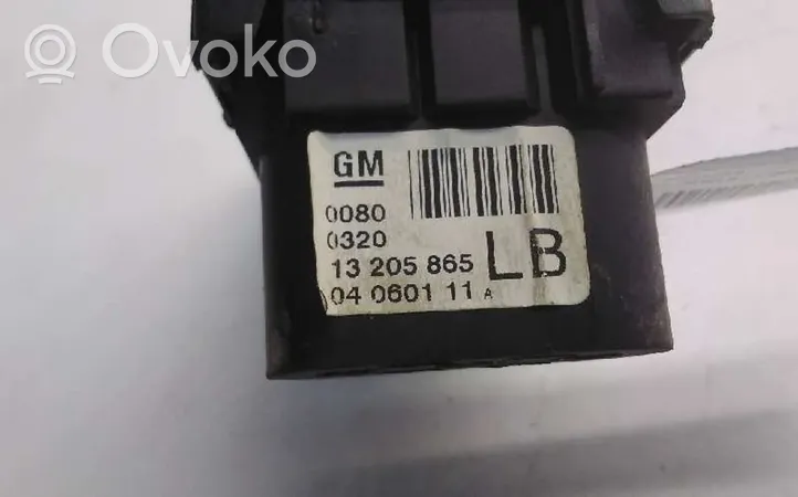 Opel Zafira B Przycisk / Pokrętło regulacji oświetlenia deski rozdzielczej 13205865