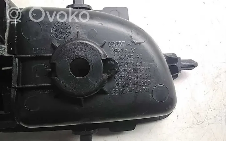 Toyota Yaris Maniglia interna per portiera posteriore 692060D450