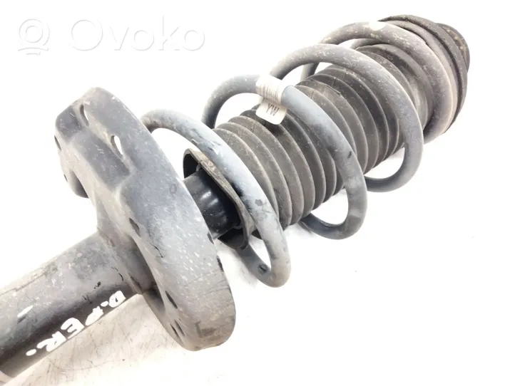 Opel Corsa D Front shock absorber with coil spring 13399044
