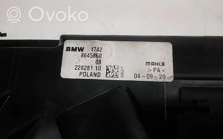 BMW 2 F44 Ventilatore di raffreddamento elettrico del radiatore 8645860