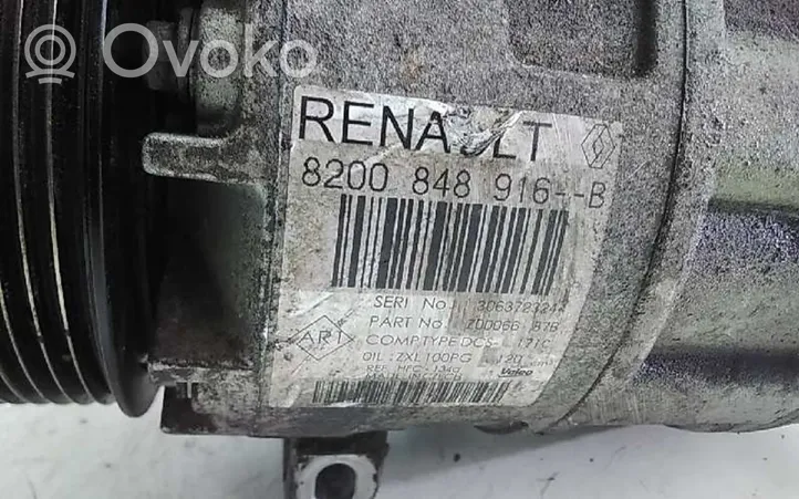 Opel Movano B Air conditioning (A/C) compressor (pump) 8200848916B