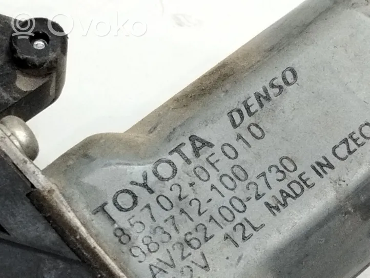 Toyota Yaris Manualny podnośnik szyby drzwi przednich 857020F010