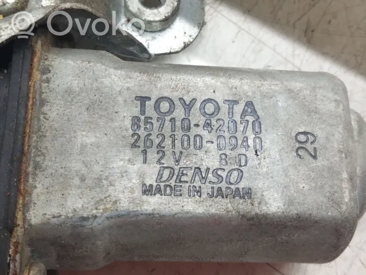 Toyota RAV 4 (XA10) Takaikkunan nostomekanismi ilman moottoria 8571042070
