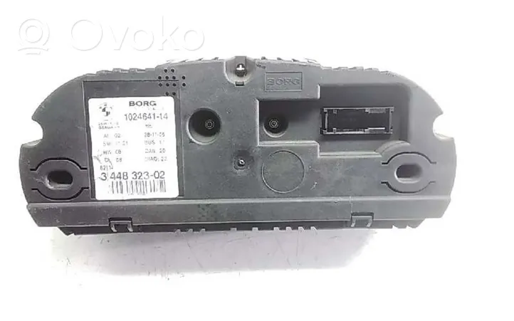 BMW X3 E83 Tachimetro (quadro strumenti) 344832302