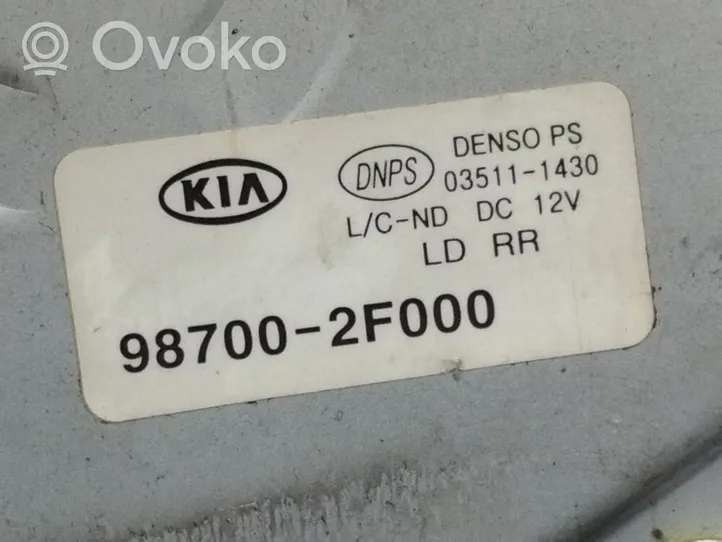 KIA Cerato Takalasinpyyhkimen moottori 987002F000