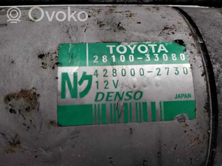 Toyota Corolla Verso E121 Rozrusznik 2810033080