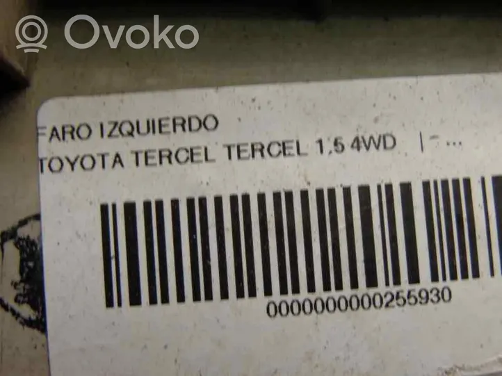 Toyota Tercel Faro/fanale 