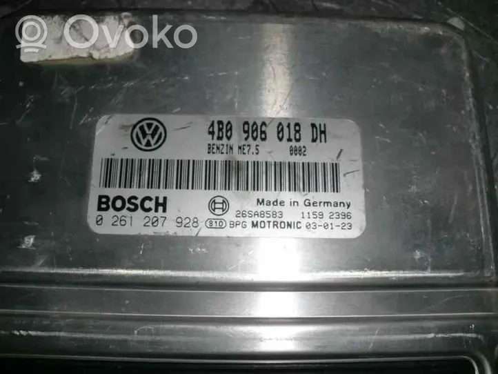 Volkswagen Passat Alltrack Centralina/modulo del motore 0261207928