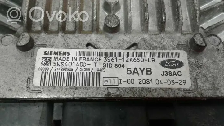 Mazda 2 Sterownik / Moduł ECU 5WS40140D