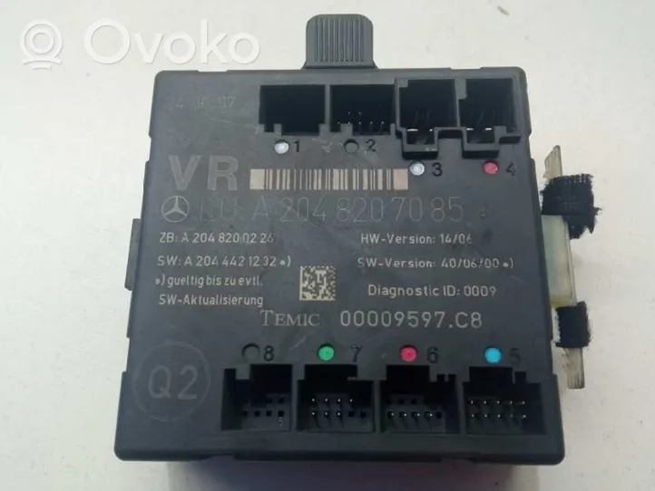 Mercedes-Benz CLK AMG A208 C208 Calculateur moteur ECU A2048207085