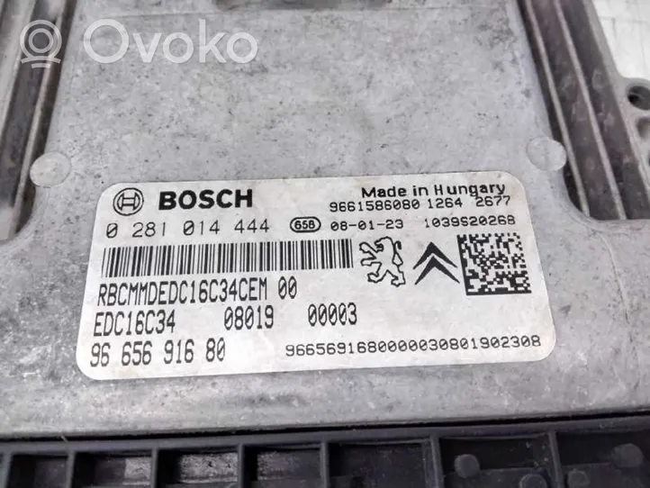 Peugeot Bipper Calculateur moteur ECU 0281014444