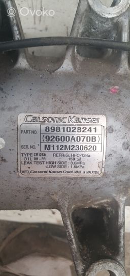 Isuzu D-Max Klimakompressor Pumpe 8981028241