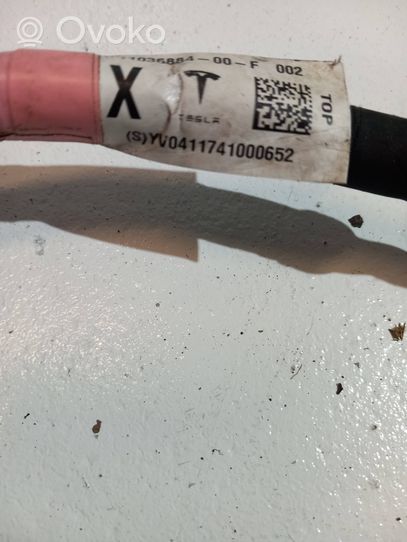 Tesla Model X Câble négatif masse batterie 103688400F