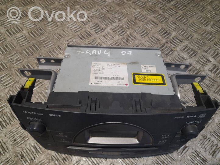 Toyota RAV 4 (XA30) Panel / Radioodtwarzacz CD/DVD/GPS 8612042220