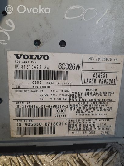 Volvo XC90 Unité principale radio / CD / DVD / GPS 30775675A