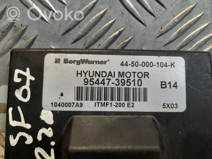 Hyundai Santa Fe Centralina scatola del differenziale 9544739510