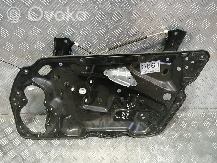 Volkswagen PASSAT B6 Front window lifting mechanism without motor 3C2837755F