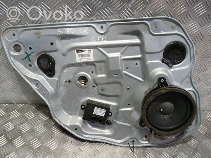 Volvo V70 Rear window lifting mechanism without motor 983041102