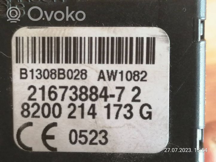 Renault Clio III Antena / Czytnik / Pętla immobilizera 8200214173G