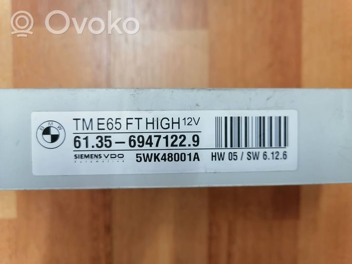 BMW 7 E65 E66 Oven ohjainlaite/moduuli 6947122