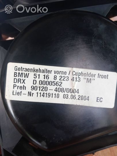 BMW 7 E65 E66 Przedni uchwyt na kubek tunelu środkowego 8223413