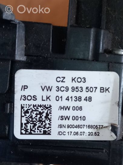Volkswagen PASSAT B6 Posūkių/ šviesų rankenėlė 3C9953507BK