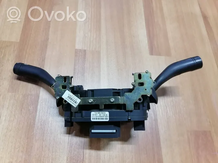 Volkswagen Touareg I Leva/interruttore dell’indicatore di direzione e tergicristallo 7L6953549B