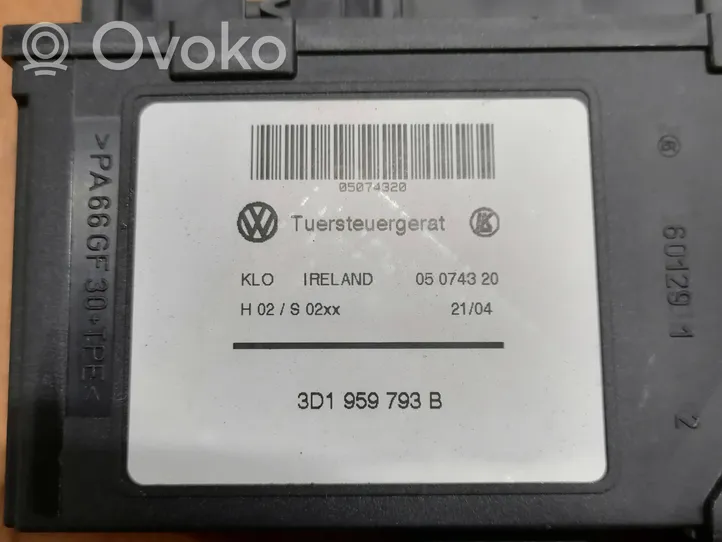 Volkswagen Touareg I Silniczek podnośnika szyby drzwi przednich 3D1959793B