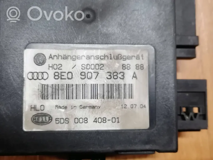 Volkswagen Touareg I Tow bar trailer control unit/module 8E0907383A