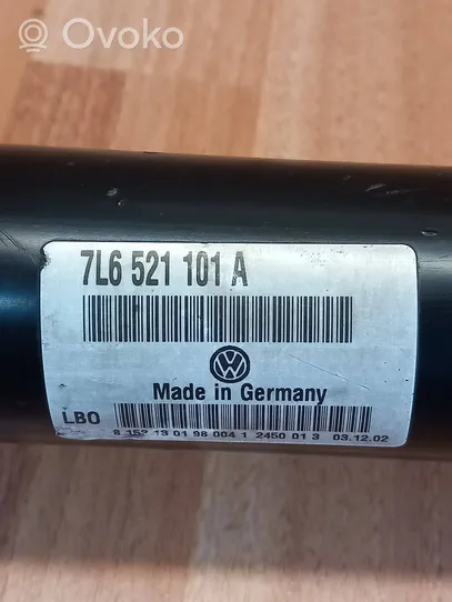 Volkswagen Touareg I Front prop shaft 7L6521101A