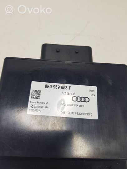 Audi A6 Allroad C7 Module convertisseur de tension 8K0959663F