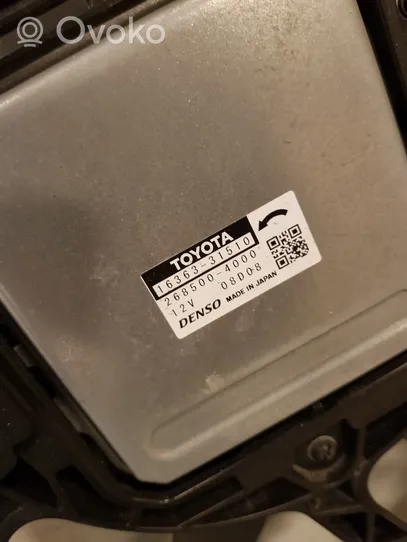 Toyota RAV 4 (XA50) Elektrinis radiatorių ventiliatorius 1636331510