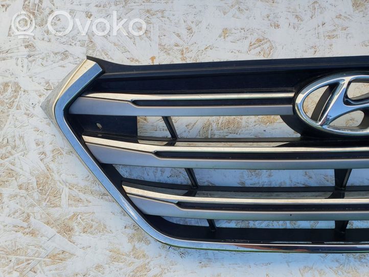 Hyundai Tucson LM Grille calandre supérieure de pare-chocs avant 86351D7100