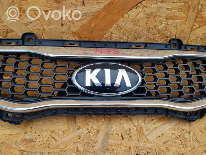 KIA Picanto Maskownica / Grill / Atrapa górna chłodnicy 86580-1Y000