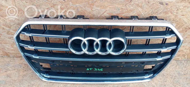 Audi A6 C7 Grille calandre supérieure de pare-chocs avant 4G0853653T